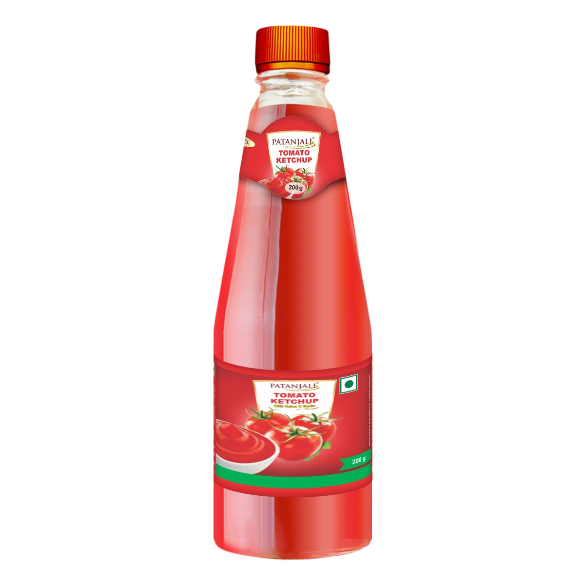 Patanjali Tomato Ketchup with Onion & Garlic 200gm