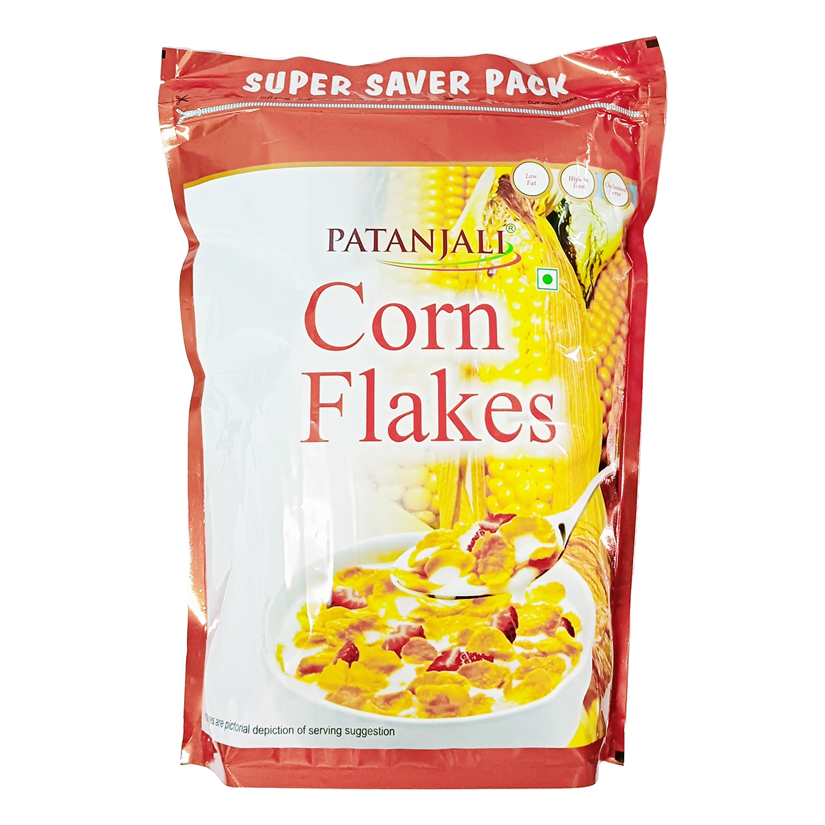 Patanjali Corn Flakes 875gm