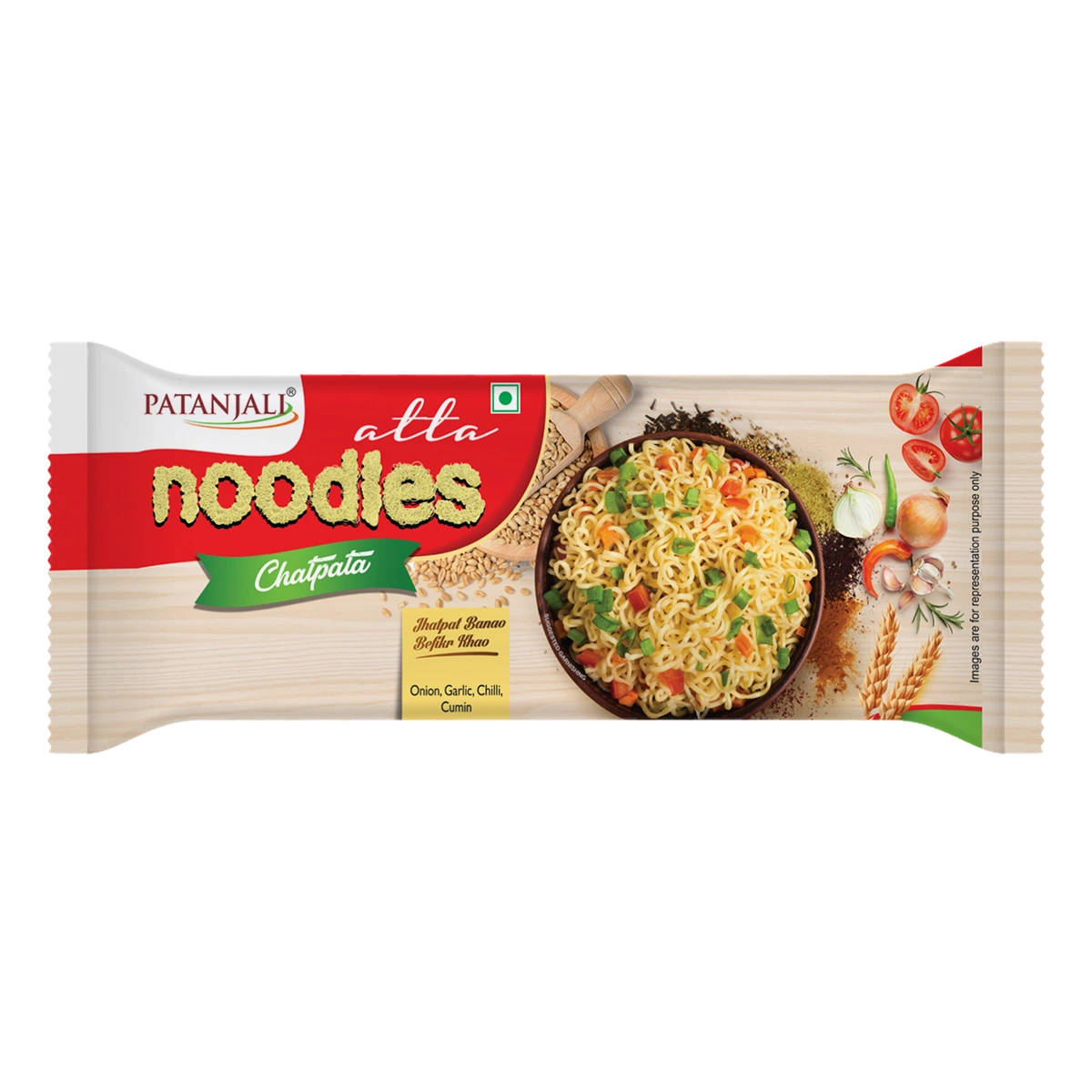 Patanjali Atta Noodles Classic - Family Pack 240gm