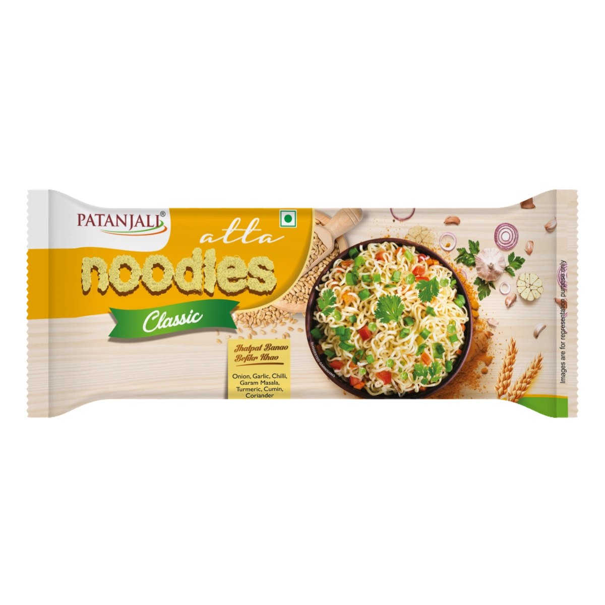 Patanjali Atta Cup Noodles Yummy Masala 70gm