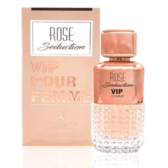 ROSE SEDUCTION VIP POUR FEMME BY MAISON ALHAMBRA EAU DE PARFUM 100ML 3.4 FL.OZ. FOR WOMEN