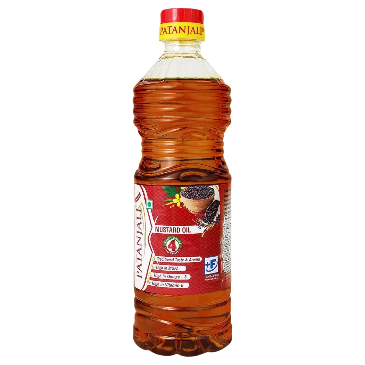 Patanjali Kachi Ghani Mustard Oil 500ml