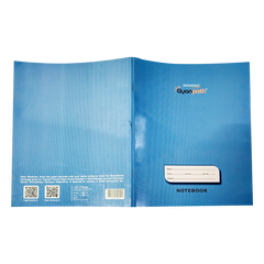 Patanjali Gyanpath Notebook (18x24 Cm) Blue,120pages Double Line, Pack Of 1