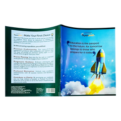 Patanjali Gyanpath Notebook (18x24 Cm) Multi Design, 92pages Single Line, Pack Of 1