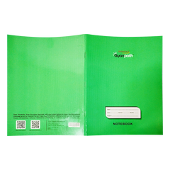 Patanjali Gyanpath Notebook (18x24 Cm) Green, 120pages Square, Pack Of 1