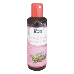 Patanjali Divya Bala Taila, Sati, Sarala, Devadaru, Ela, Manjistha, Aguru, Rakta Candana | 100ml