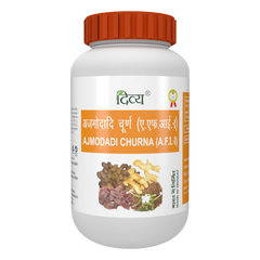 Patanjali Divya Ajmodadi Churna, With Ajamoda (Apium Leptophyllum) | 100gm, Pack Of 1