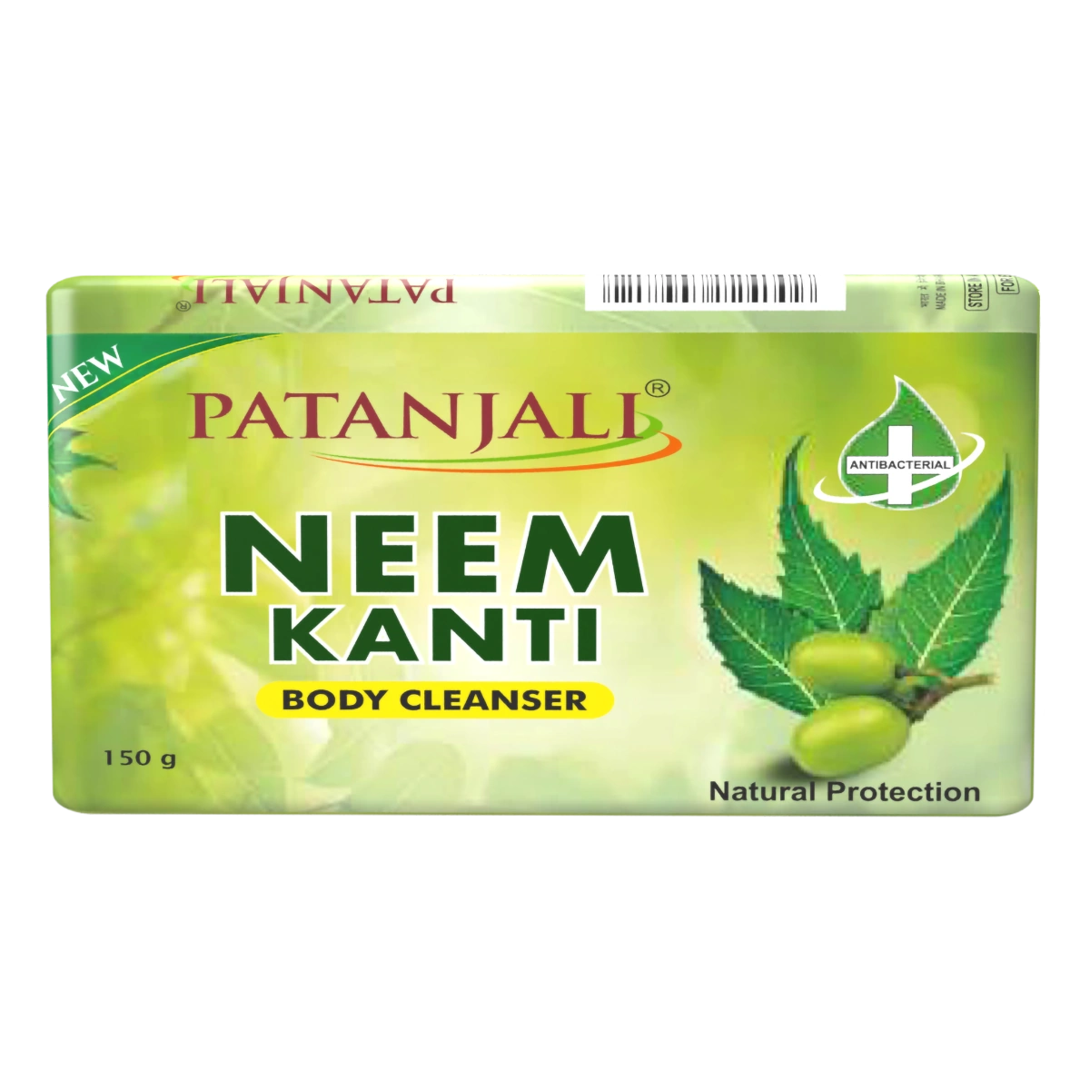 Patanjali Neem Kanti Body Cleanser, With Removing Dryness And Roughness, 150gm