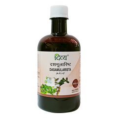 Patanjali Divya Dashmularishta, With Tejpatra, Pippali, Nagakesar, Kasturi, Kataka, | 450ml
