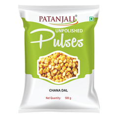 Patanjali Unpolished Chana Dal 500gm