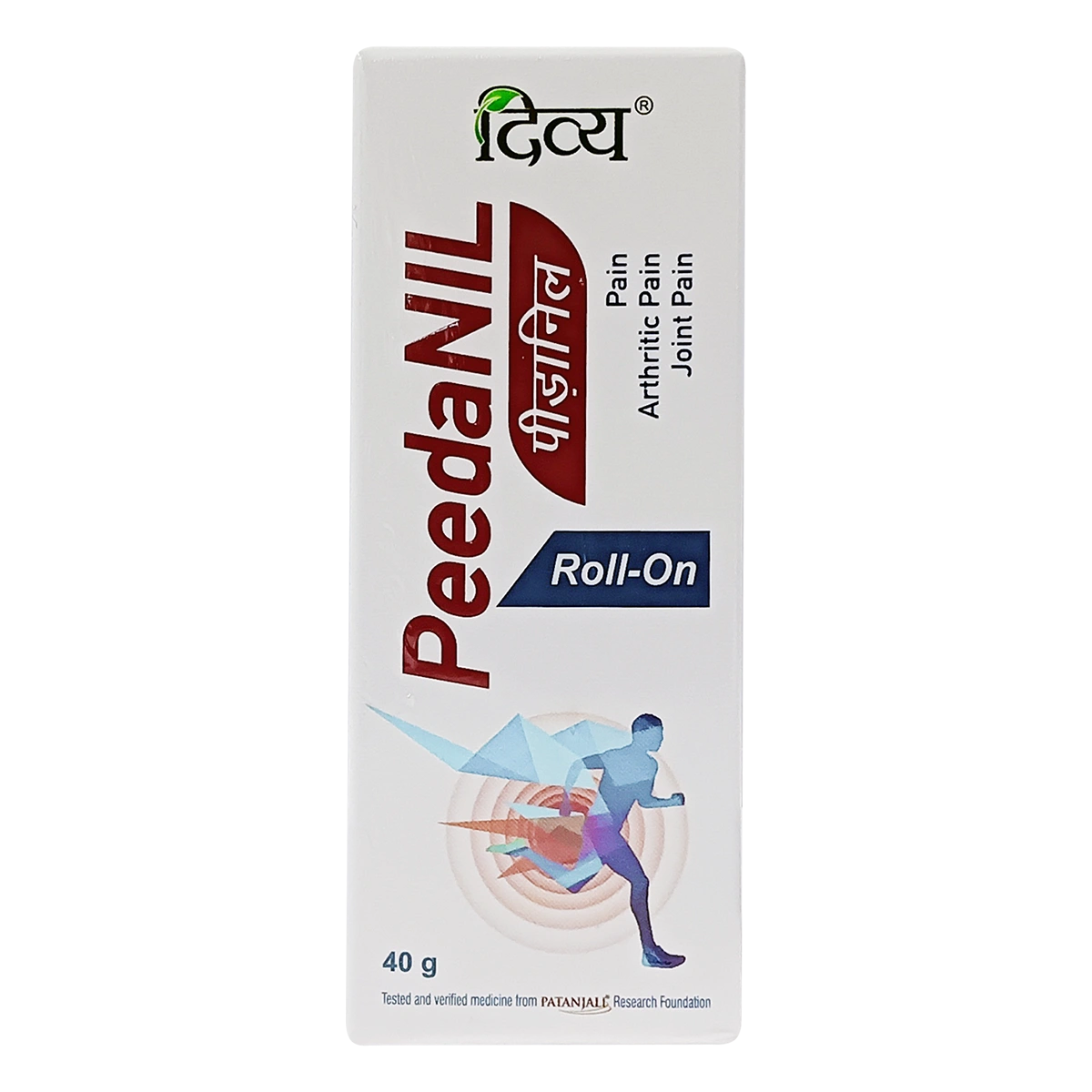 Patanjali Divya Peedanil Roll-On, With Pain, Arthritic Pain, Joint Pain | 40gm