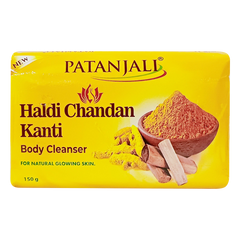 Patanjali Haldi Chandan Kanti Body Cleanser, With Reduces Roughness, Improves Texture, 600gm