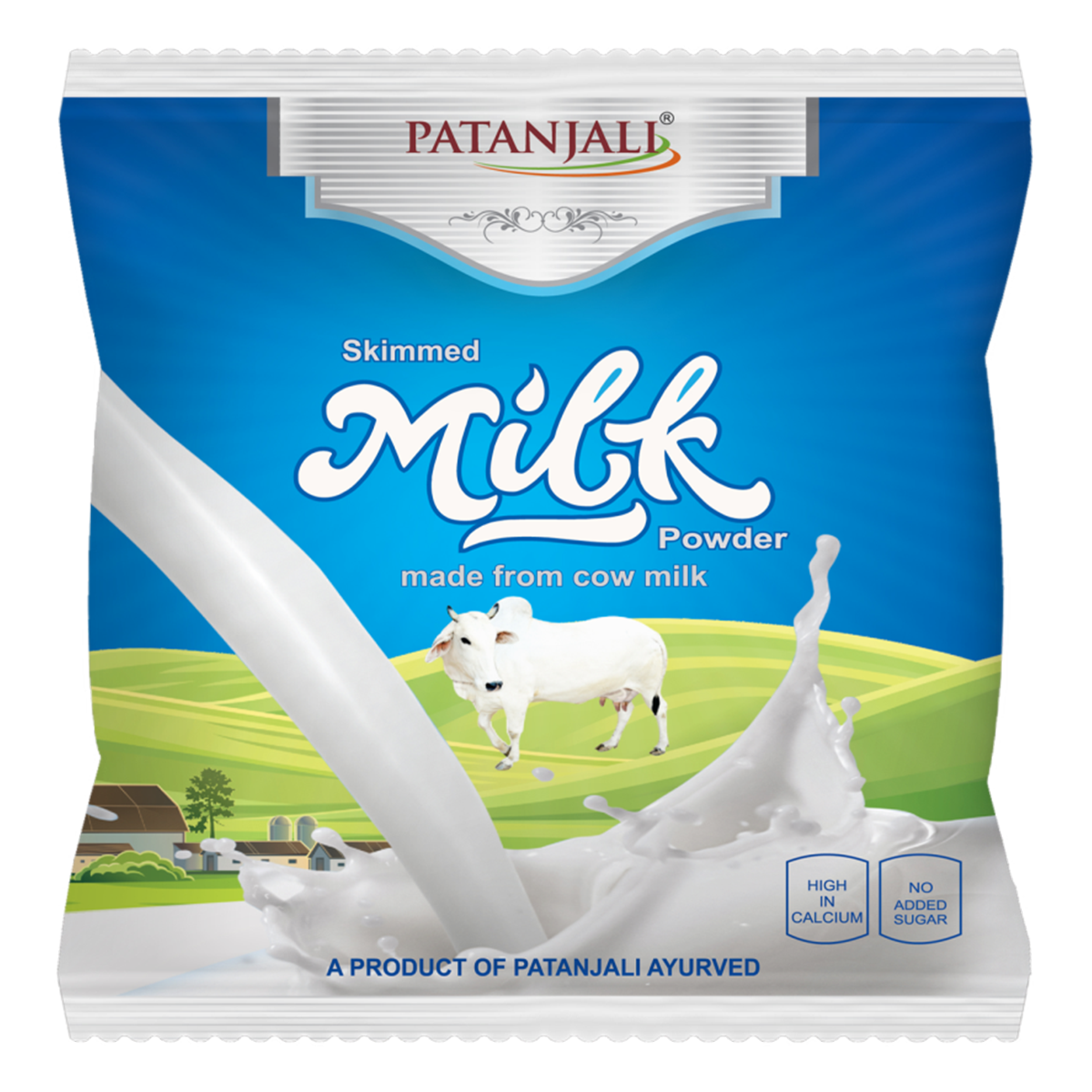 Patanjali Cow'S Skimmed Milk Powder 200gm