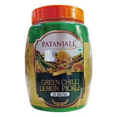 Patanjali Green Chilli Lemon Pickle 500gm