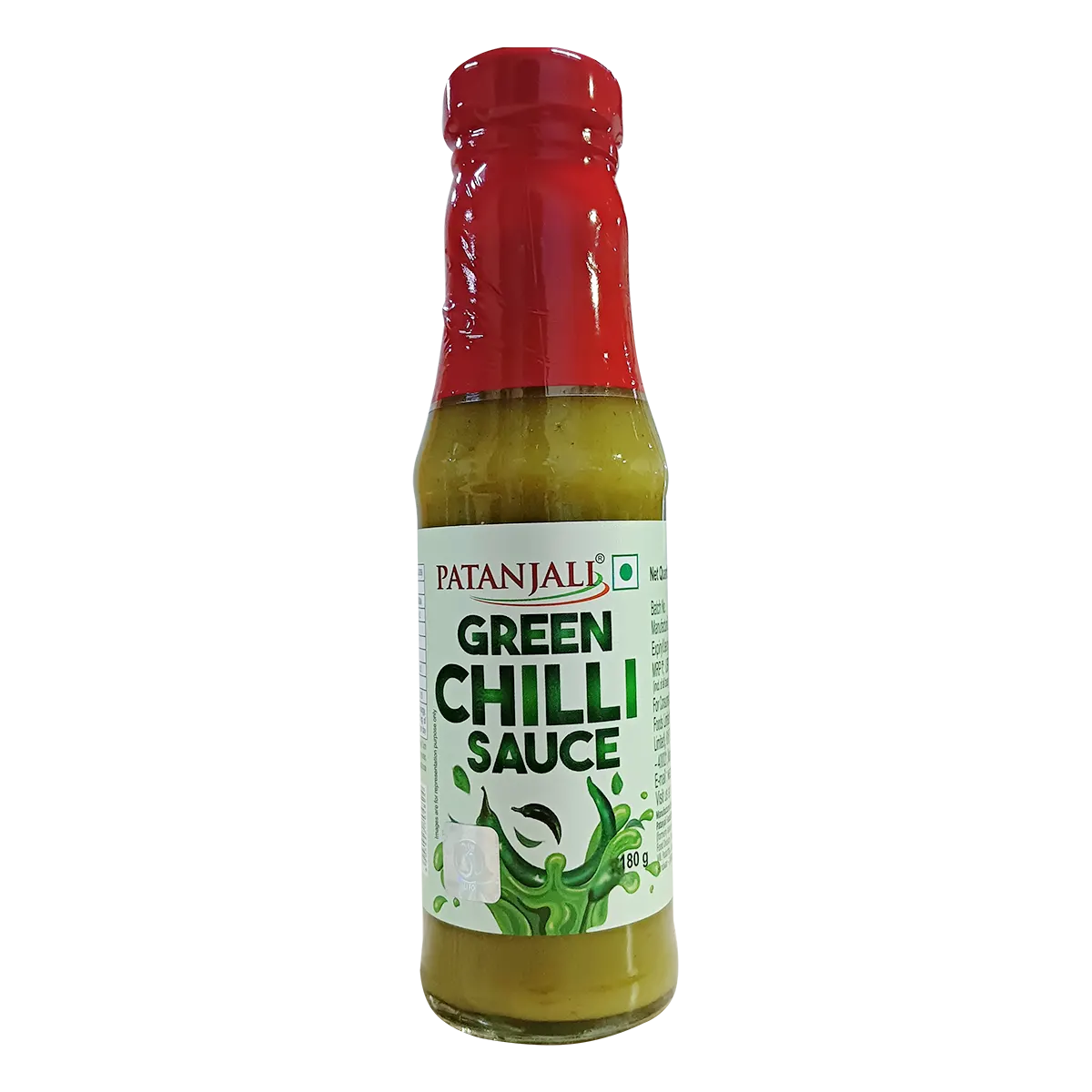 Patanjali Green Chilli Sauce 180gm