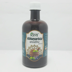 Patanjali Divya Abhayaristh (New), With Haritaki, Draksa, Madhuka, Kusuma, | 450ml
