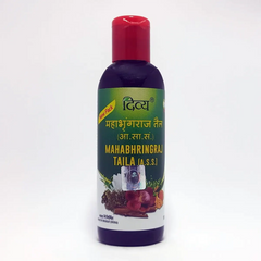 Patanjali Divya Mahabhringraj Taila, With Padama Kastha (Prunus Puddum) | 100ml, Pack Of 1