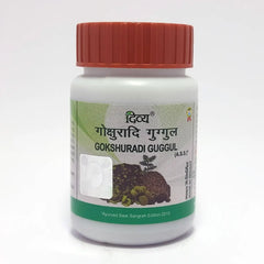 Patanjali Divya Gokshuradi Guggul, With Gokhru, Shuddha Guggulu, Sonth, Mirch, Pippali, | 64gm