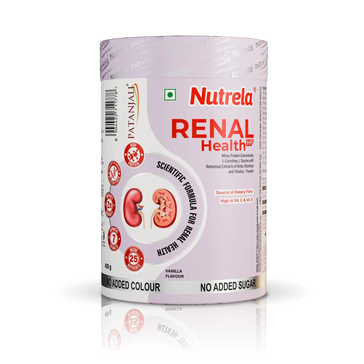Patanjali Nutrela Renal Health Powder, With High In Vitamin C & E, 400gm