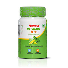 Patanjali Nutrela Vit B12 Natural, With Provides 100% Rda Of Vitamin B12, 10.5gm