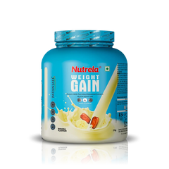 Patanjali Nutrela Weight Gain Powder, With Suitable For Vegetarians & Non-Vegetarians, 2kg