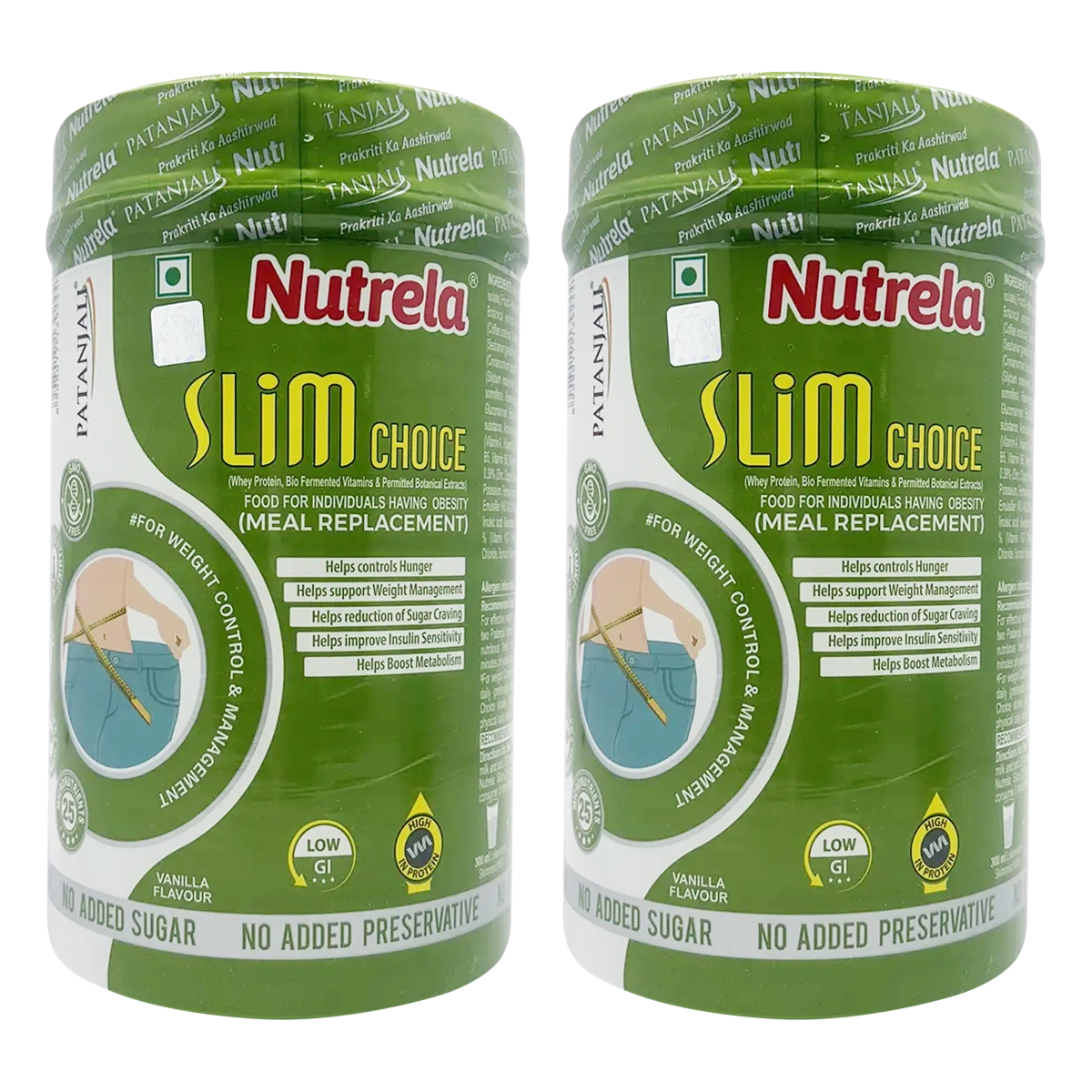 Patanjali Nutrela Slim Choice (Pack Of 2) With Boosts Metabolism, 1000gm