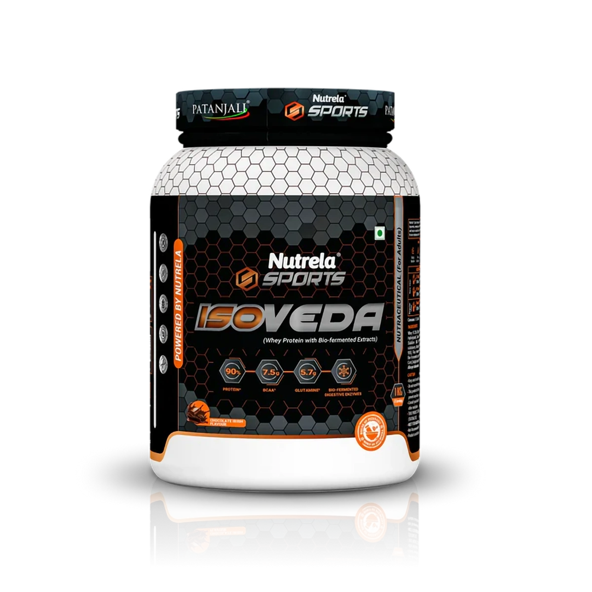 Patanjali Nutrela Sports Isoveda (Choc-Irish) With Rich In Protein, 1kg