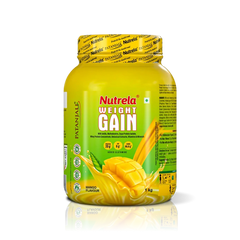 Patanjali Nutrela Weight Gain (Mango Flavour) With Balanced Nutrition For Healthy Weight Gain,1kg