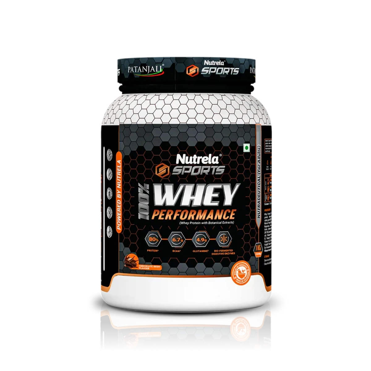 Patanjali Nutrela Sports Whey Performance (Choc-Irish), With Bio, Fermented Vitamins, 1kg