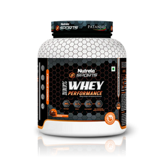 Patanjali Nutrela Sports Whey Performance (Choc-Irish), With Bio-Fermented Vitamins, 2kg
