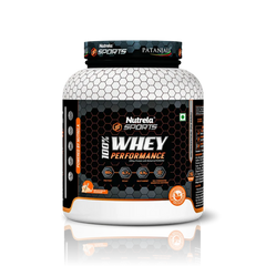 Patanjali Nutrela Sports Whey Performance (Malai- Kulfi), With Faster Muscle Recovery, 2kg
