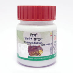 Patanjali Divya Kaishore Guggul, With Giloy, Guggulu, Sonth, Choti Pippal, Marich, | 40gm