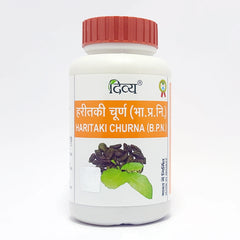 Patanjali Divya Haritaki Churna, With Lukewarm Water, Milk Or Honey, | 100gm, Pack Of 1