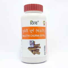 Patanjali Divya Mulethi Churna, With Honey, Milk Or Ghee 100gm, Pack Of 1