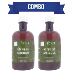 Patanjali Combo Divya Godhan Ark 450ml Each Pack Of 2, With Provides Relief Liver & Stomach Issues