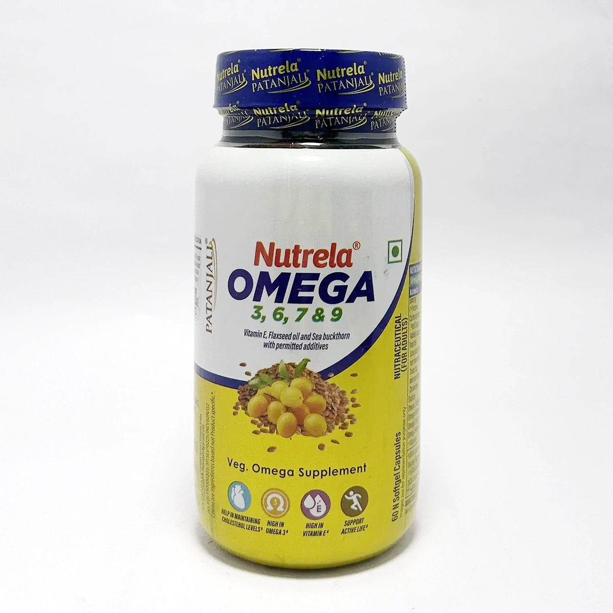 Patanjali Nutrela Organic Omega 3,6,7,9, With Vitamin E, 45gm