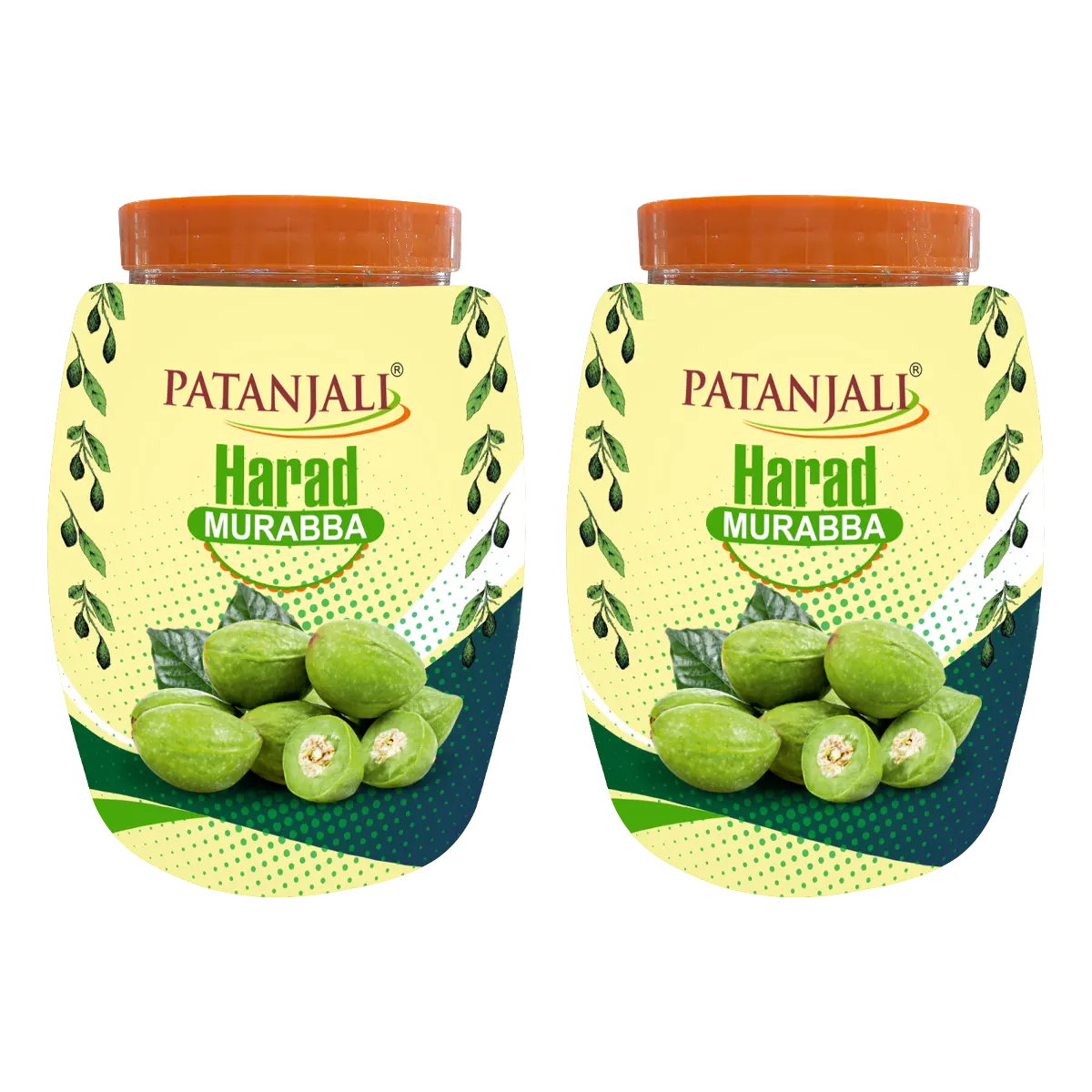 Patanjali Combo Patanjali Harad Murabba 1kg Each Pack Of 2, With Sodium Benzoate