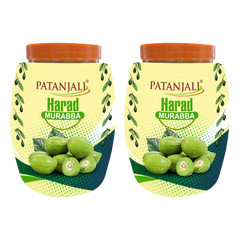 Patanjali Combo Patanjali Harad Murabba 1kg Each Pack Of 2, With Sodium Benzoate