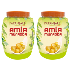 Patanjali Amla Murabba Pack Of 2, With Amla Fruit Green Emblica Officinalis Gaertn Sugar, 2kg