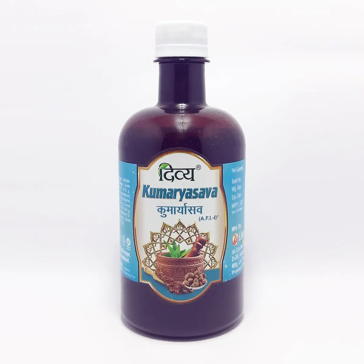 Patanjali Divya Kumaryasava (New), With Kumari Rasa, Haritaki, Water, Guda, Madhu, Dhataki | 450ml