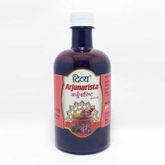 Patanjali Divya Arjunarista, With Arjuna, Draksa, Madhuka, Water, Guda, Dhataki, | 450ml