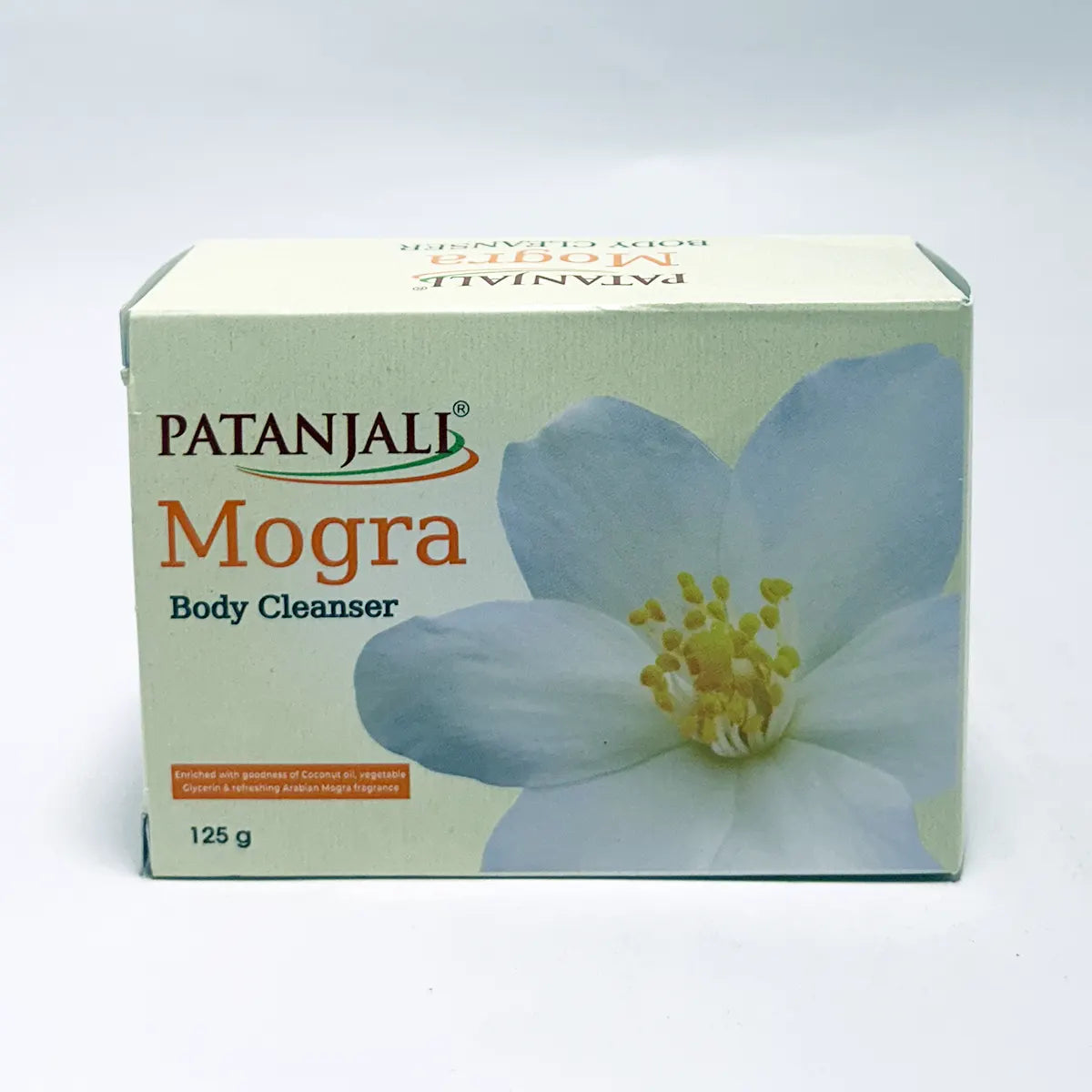 Patanjali Mogra Body Cleanser, With Cleanse Gently, Soothes & Provide Long Lasting 125gm