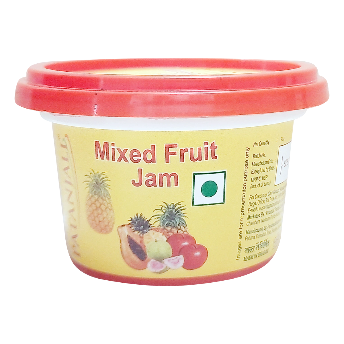Patanjali Mixed Fruit Jam 90gm