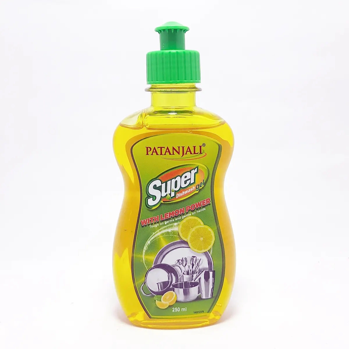 Patanjali Super Dish Wash Gel Lemon Power, With Natural & Superior Cleaning 250ml