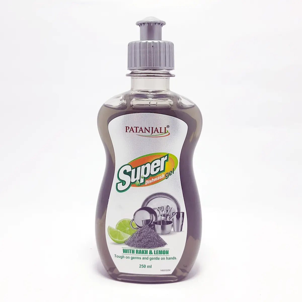 Patanjali Super Dish Wash Gel Rakh & Lemon, With Natural & Superior Cleaning 250ml