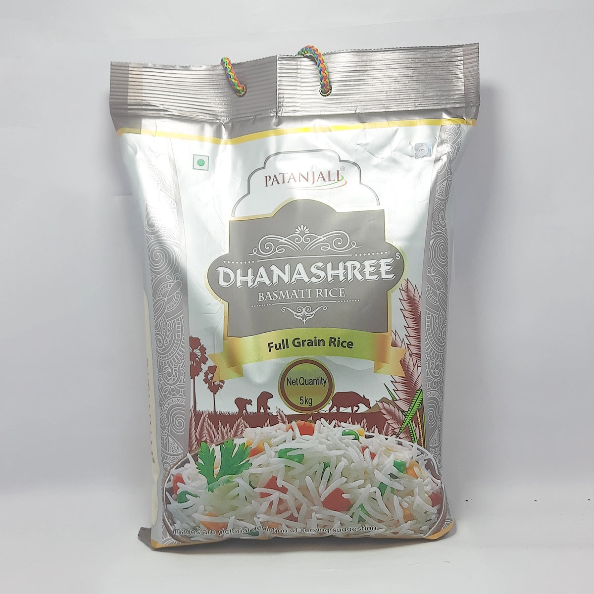 Patanjali Dhanshree Basmati Rice 5kg