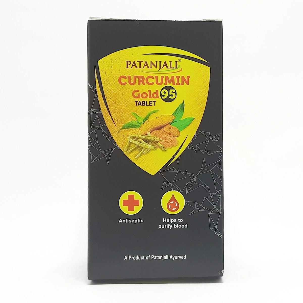 Patanjali Curcumin Gold 95 Tablet 33gm