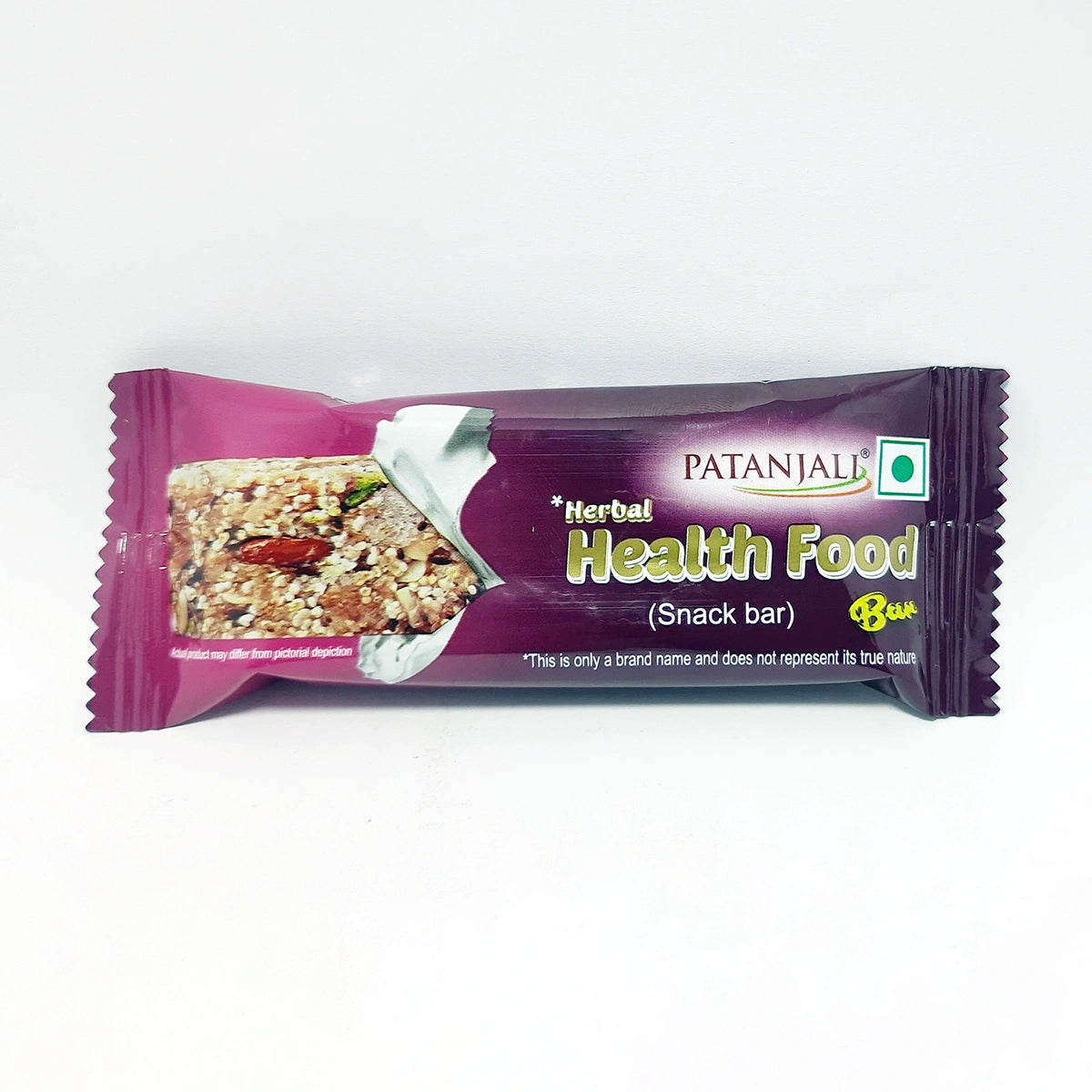 Patanjali Herbal Health Food Bar, With Ideal Substitute To Meals Provide, 35gm