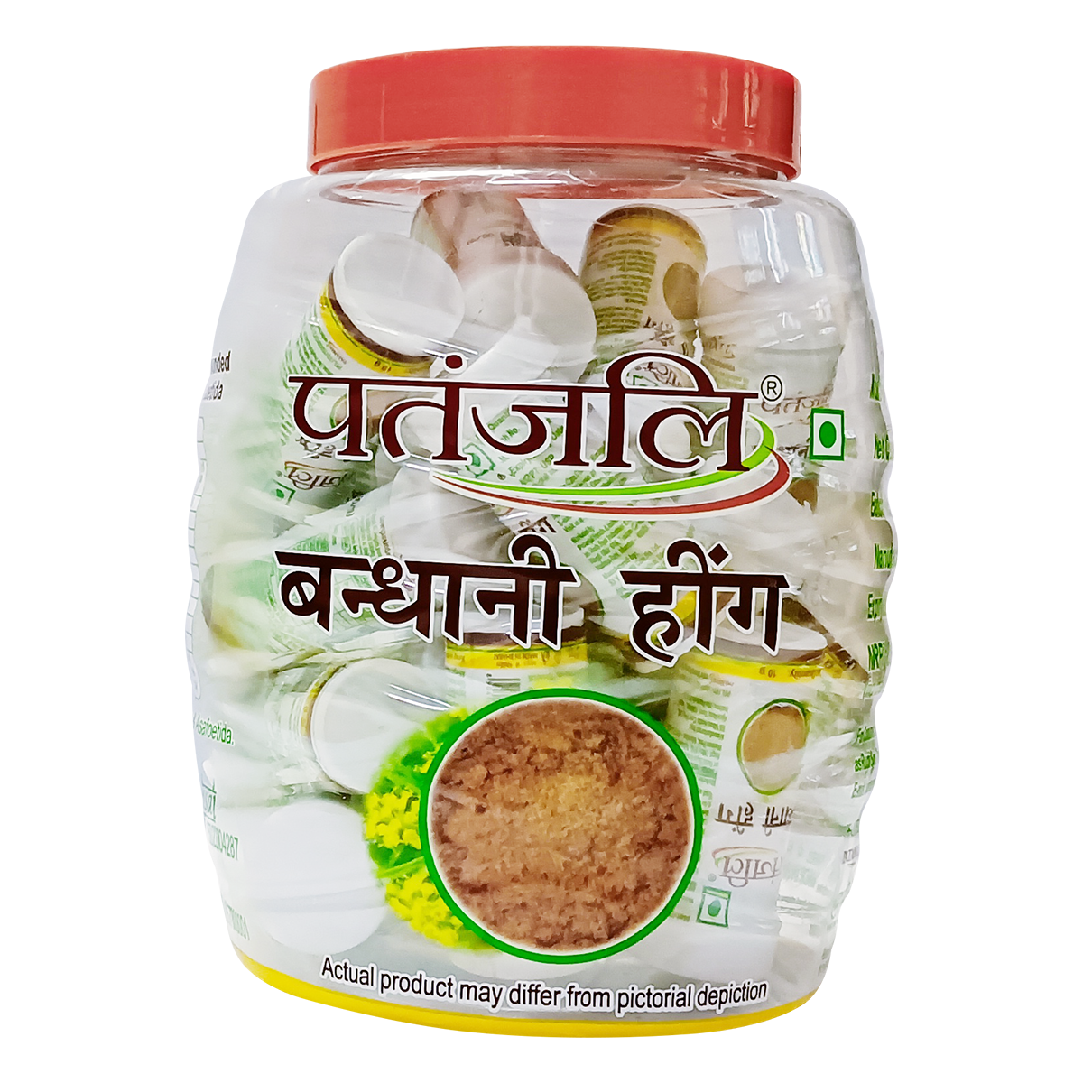Patanjali Combo-Bandhani Hing 10gm, Pack Of 20, With Gum Arabic & Asafoetida, 200gm