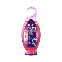 Patanjali Shower Gel(Berry Splash), With Cleanse Gently & Leaves Skin Soft, 500ml